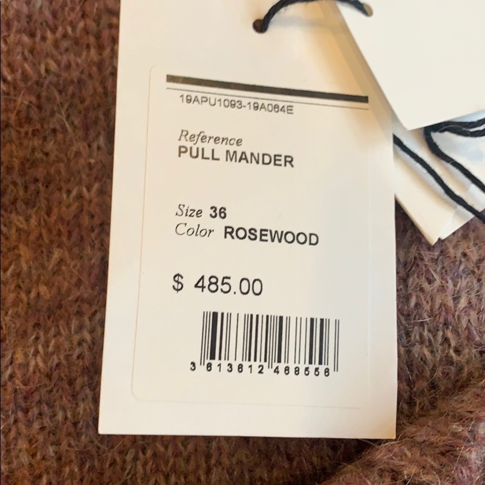 ISABEL MARANT MANDER PULLOVER SWEATER SIZE M - Picture 5 of 5